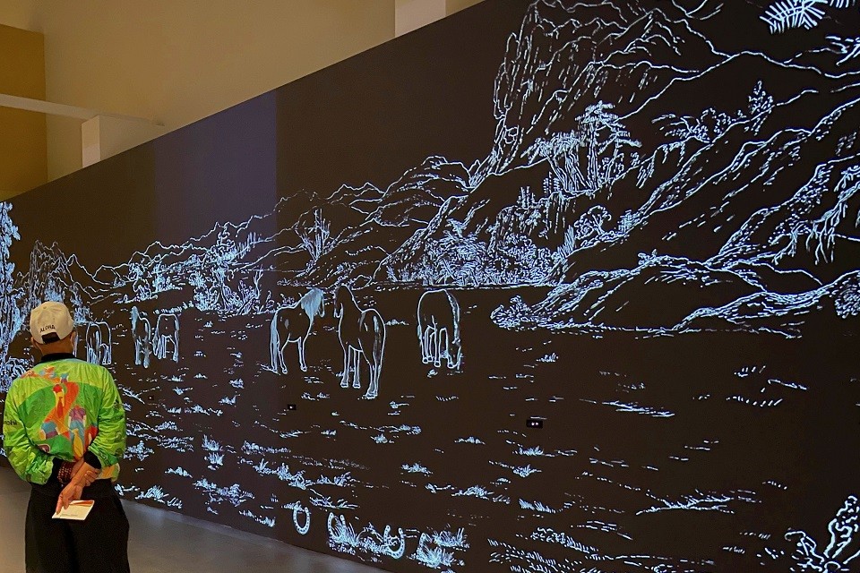 Eight Interactive Horses
