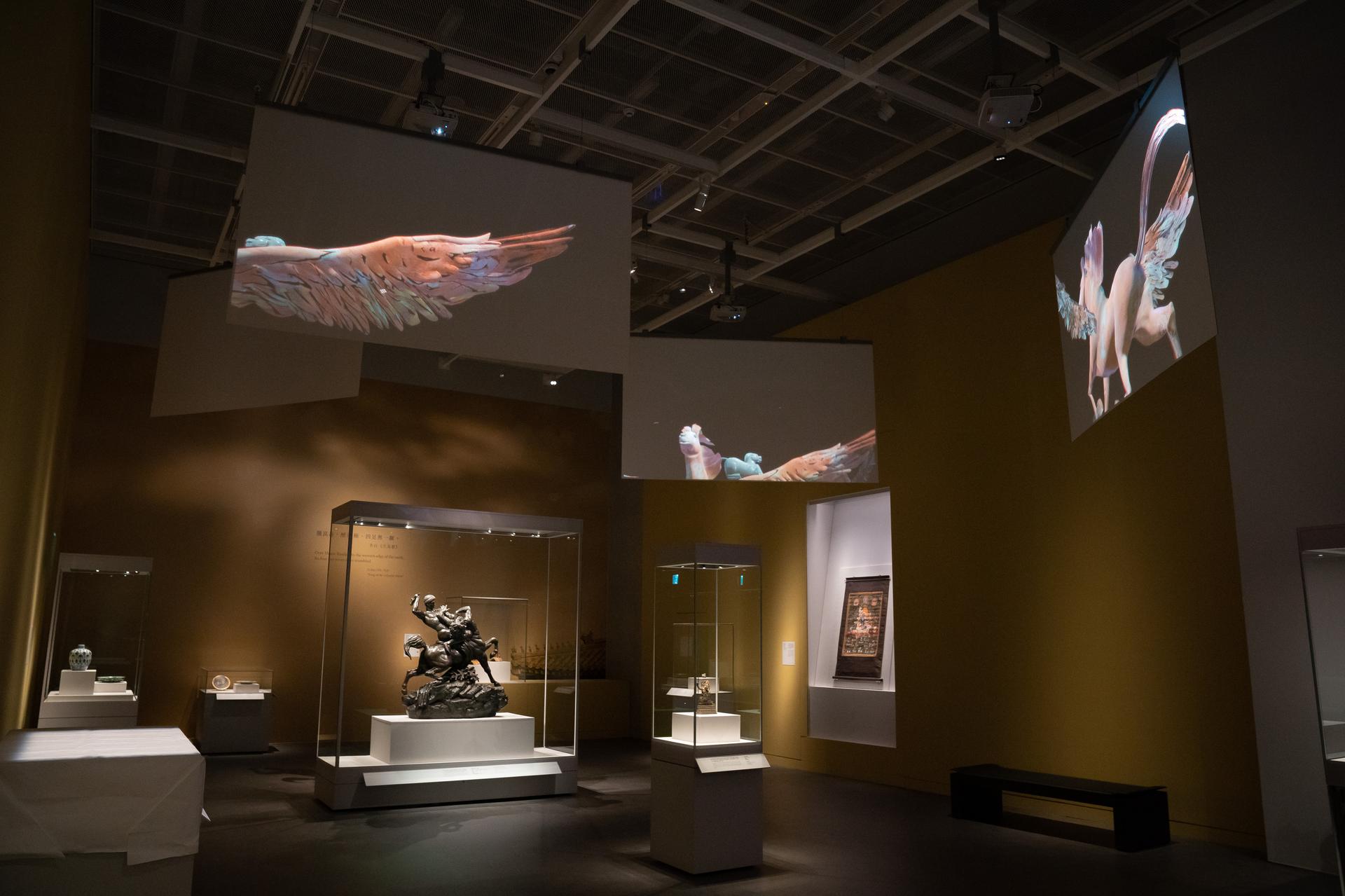 Flying Mythological Horses