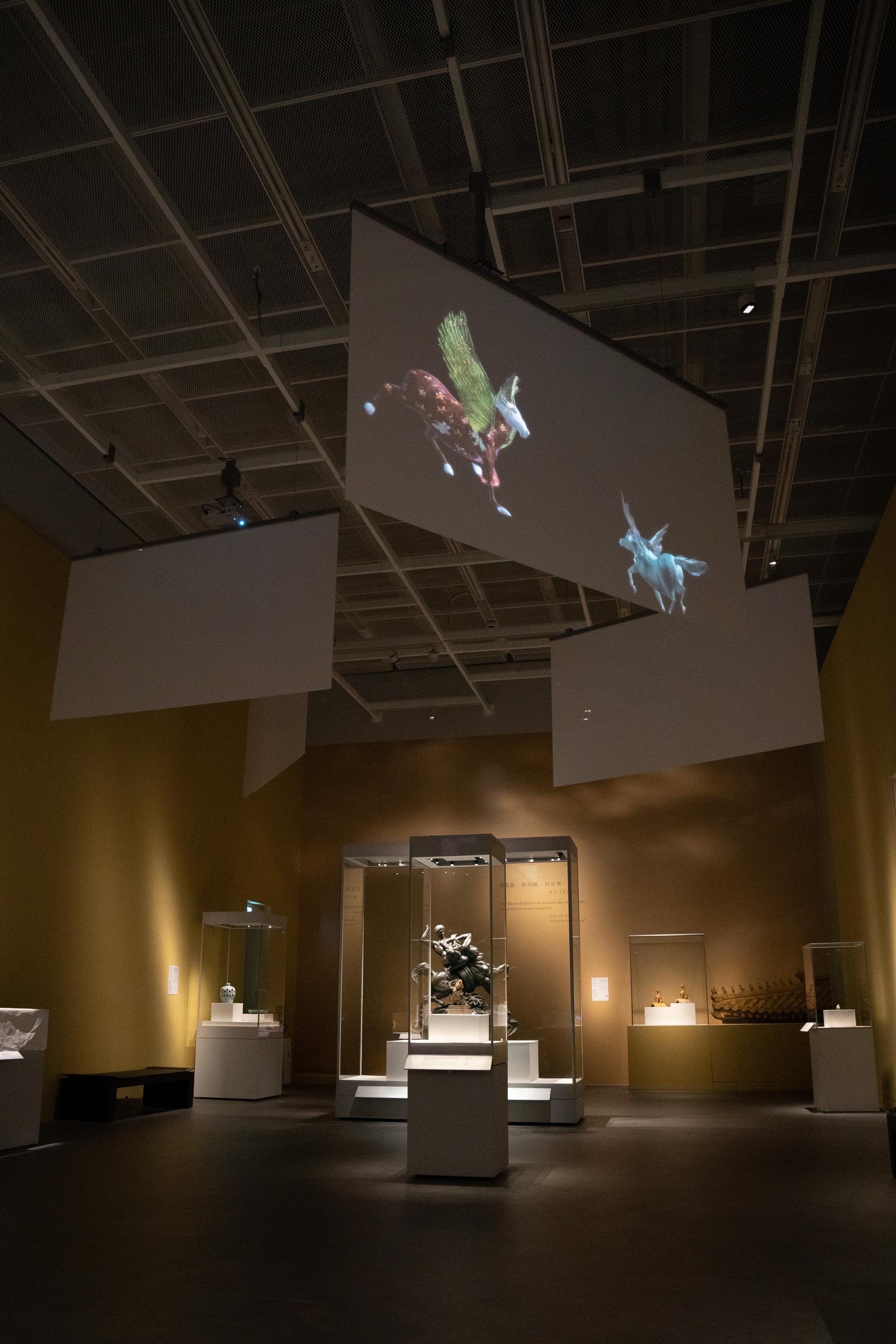 Flying Mythological Horses