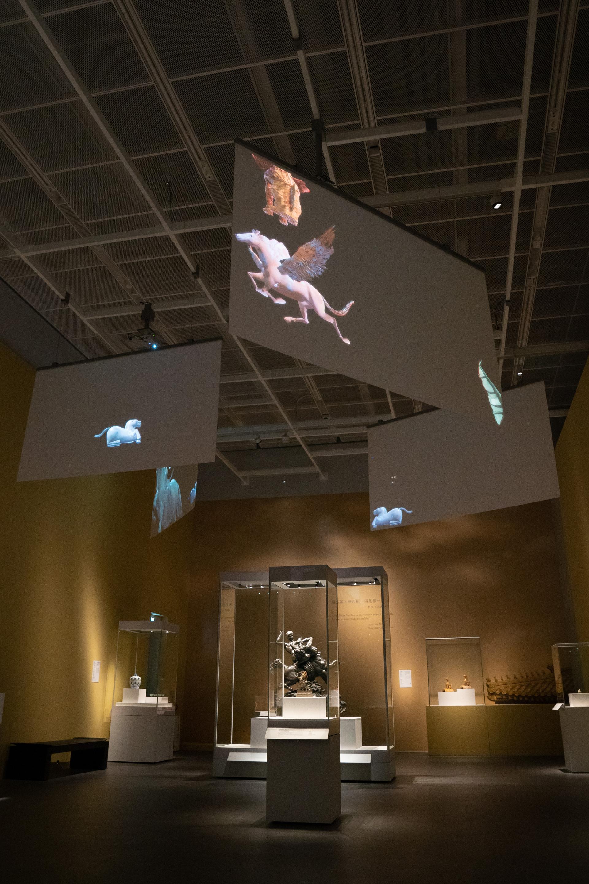 Flying Mythological Horses