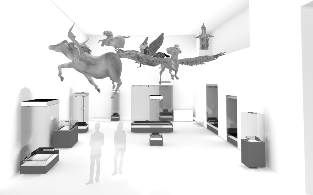 Flying Mythological Horses